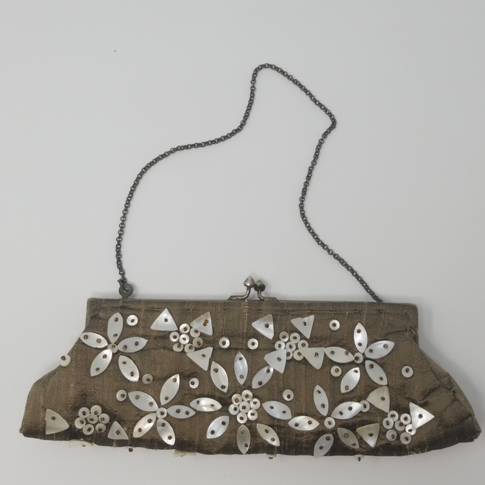 Vintage Beaded Clutch